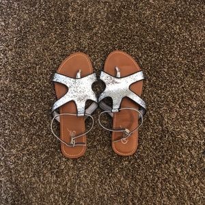 Women’s Silver Sandals